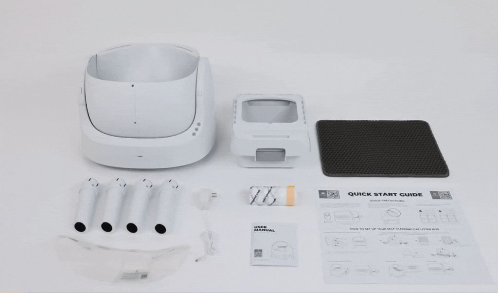 PetPivot Autoscooper  Open-Top Self-Cleaning Cat Litter Box，