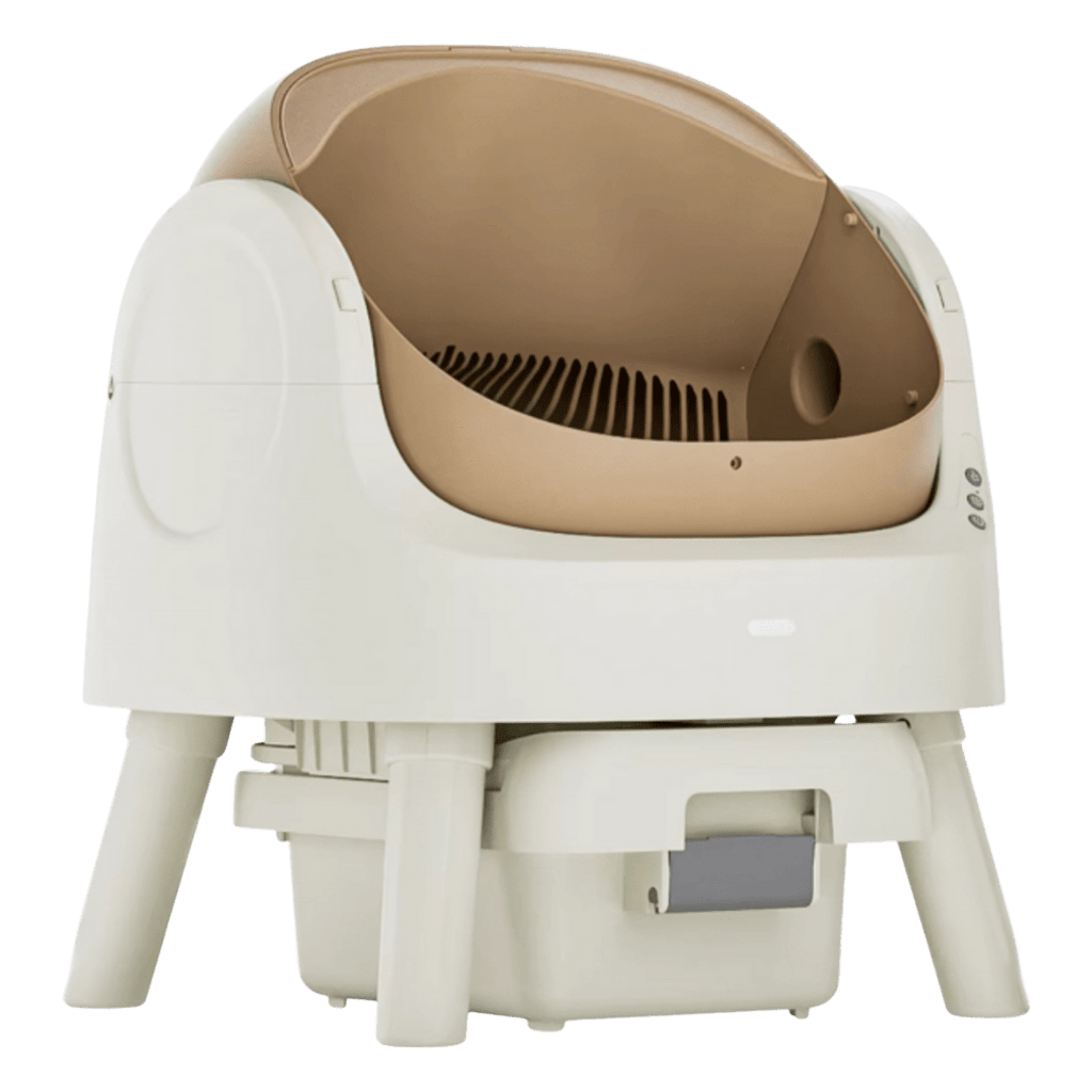 PetPivot Autoscooper  Open-Top Self-Cleaning Cat Litter Box，